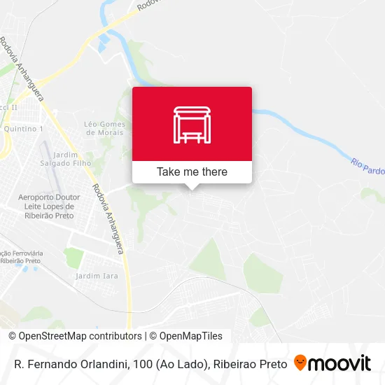 R. Fernando Orlandini, 100 (Ao Lado) map