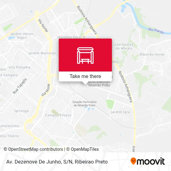 Av. Dezenove De Junho, S/N map