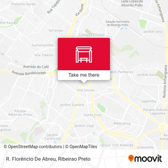 R. Florêncio De Abreu map