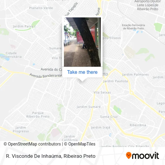 R. Visconde De Inhaúma map