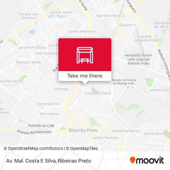 Mapa Av. Mal. Costa E Silva