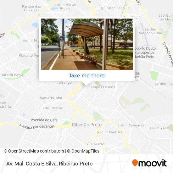 Mapa Av. Mal. Costa E Silva