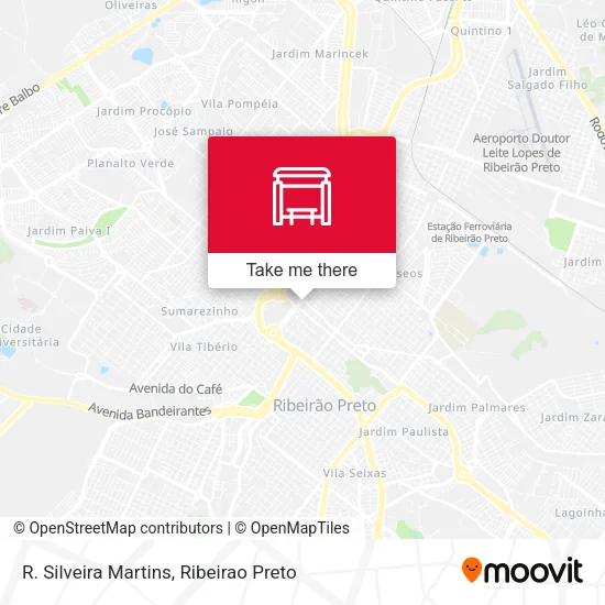 R. Silveira Martins map