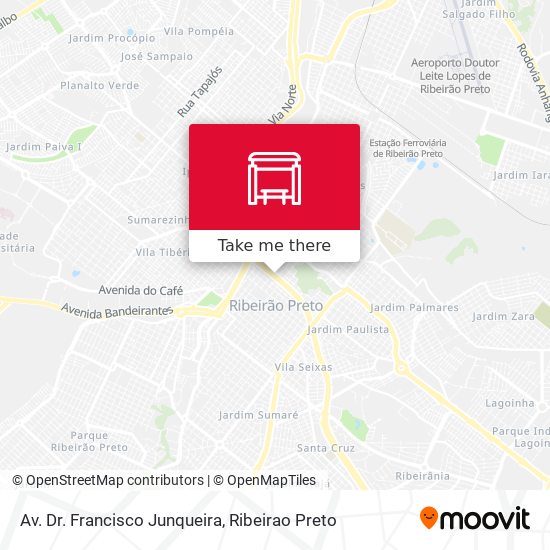 Mapa Av. Dr. Francisco Junqueira