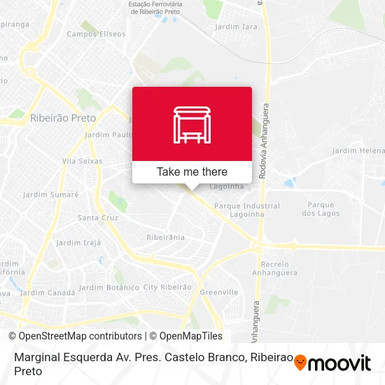 Marginal Esquerda Av. Pres. Castelo Branco map