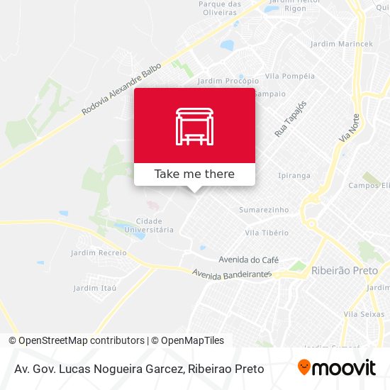 Mapa Av. Gov. Lucas Nogueira Garcez