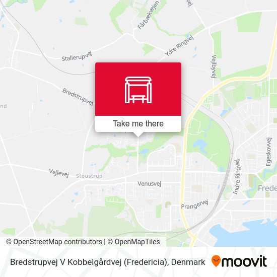 Bredstrupvej V Kobbelgårdvej (Fredericia) map