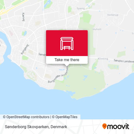 Sønderborg Skovparken map