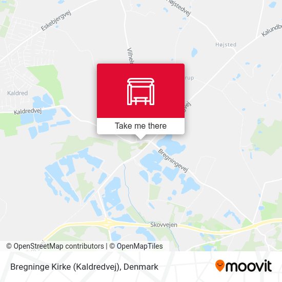 Bregninge Kirke (Kaldredvej) map