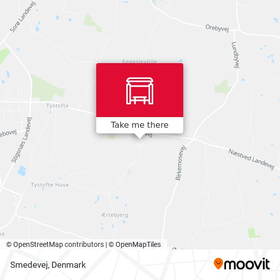 Smedevej map