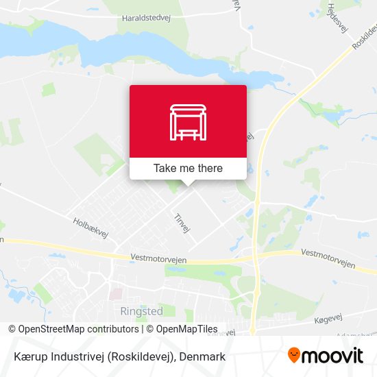 Kærup Industrivej (Roskildevej) map