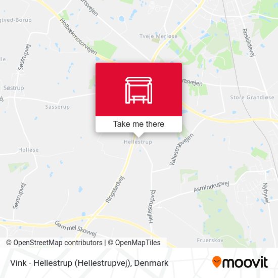 Vink - Hellestrup (Hellestrupvej) map