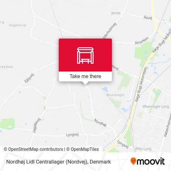 Nordhøj Lidl Centrallager (Nordvej) map