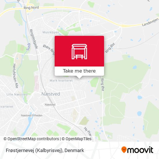 Frøstjernevej (Kalbyrisvej) map