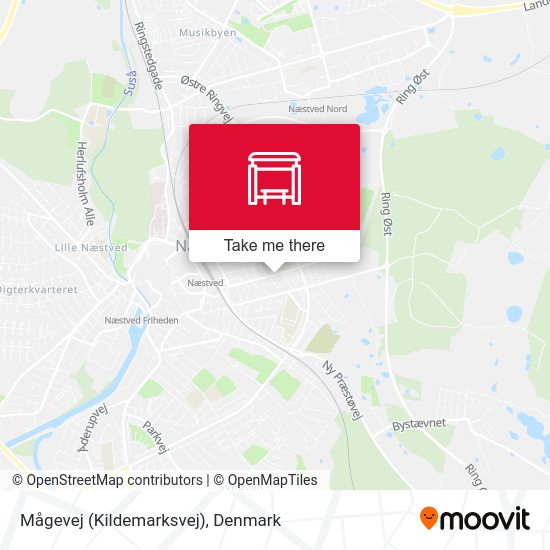 Mågevej (Kildemarksvej) map