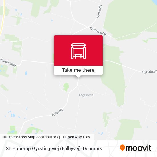 St. Ebberup Gyrstingevej (Fulbyvej) map