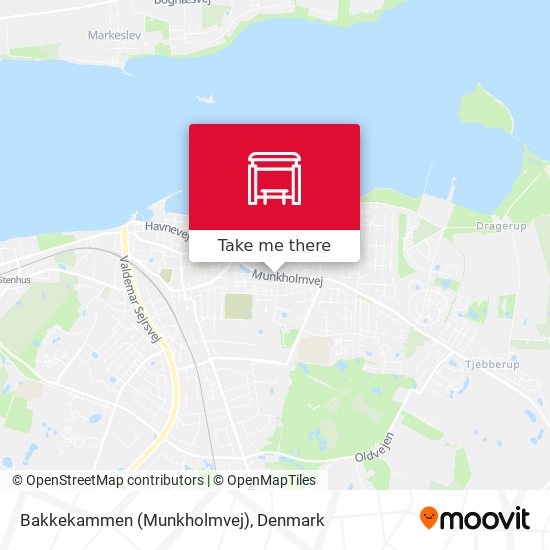 Bakkekammen (Munkholmvej) map