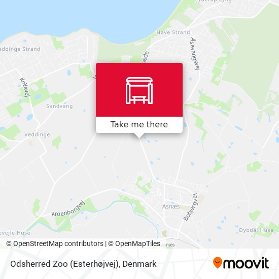 Odsherred Zoo (Esterhøjvej) map