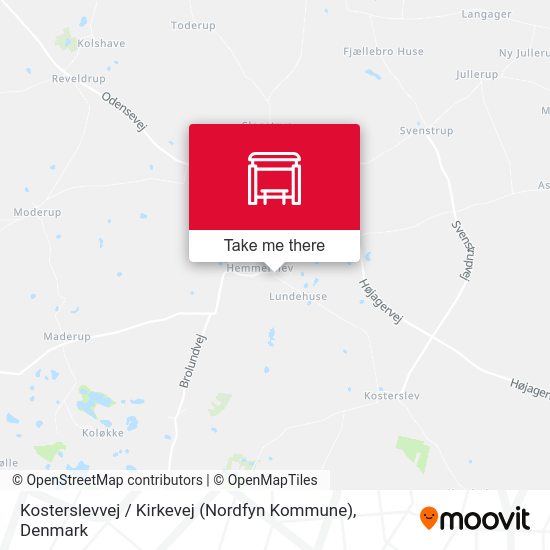 Kosterslevvej / Kirkevej (Nordfyn Kommune) map