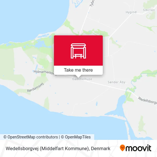 Wedellsborgvej (Middelfart Kommune) map