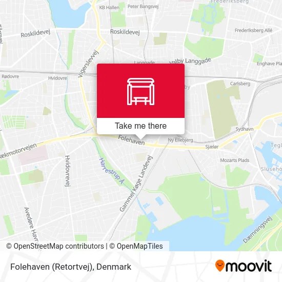 Folehaven (Retortvej) map