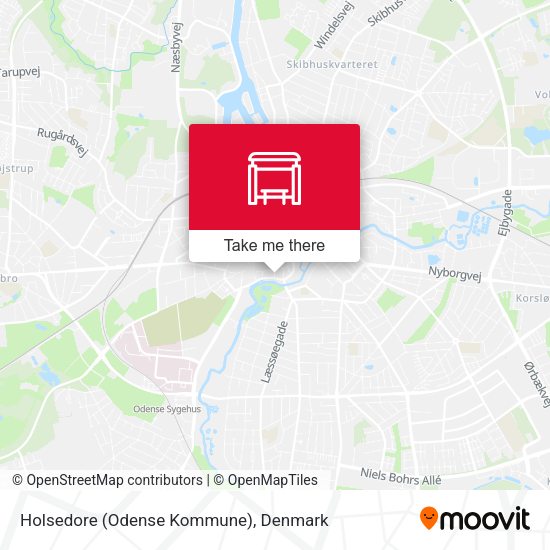Holsedore (Odense Kommune) map