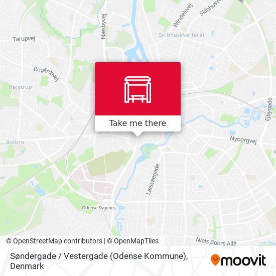 Søndergade / Vestergade (Odense Kommune) map