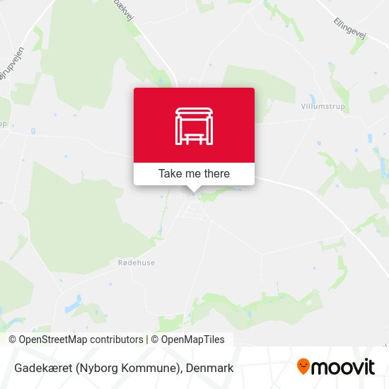 Gadekæret (Nyborg Kommune) map