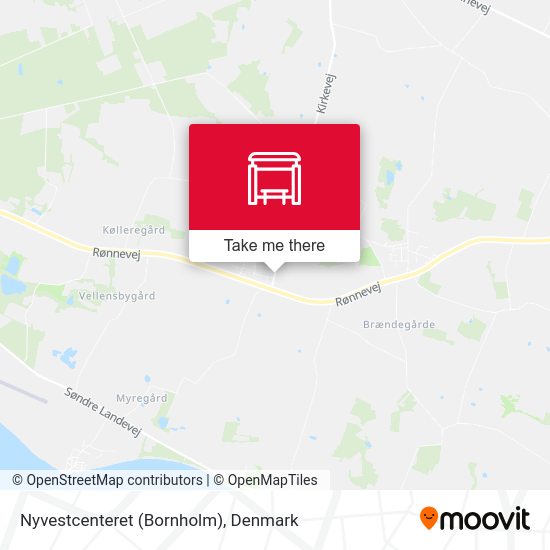 Nyvestcenteret (Bornholm) map