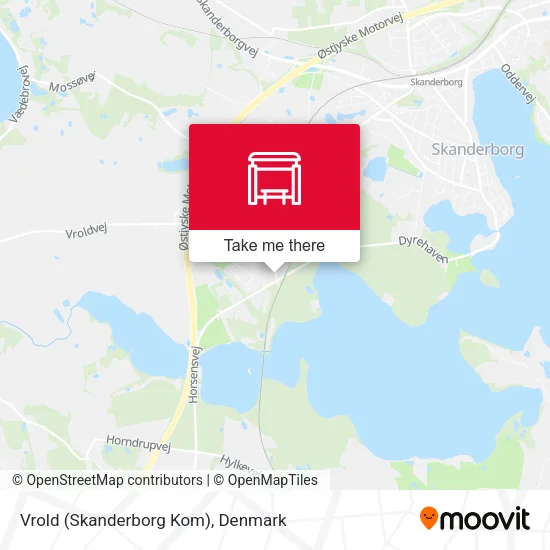 Vrold (Skanderborg Kom) map