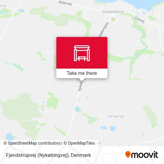 Fjendstrupvej (Nykøbingvej) map