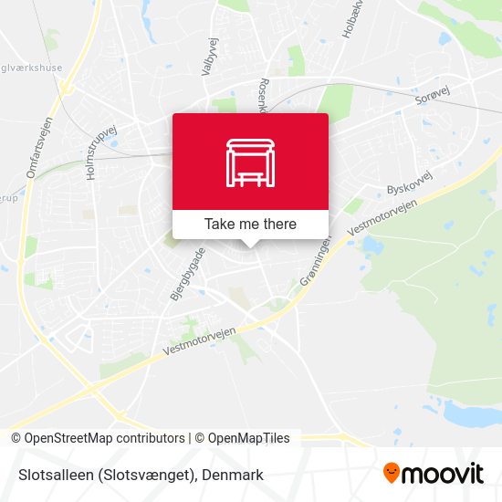 Slotsalleen (Slotsvænget) map