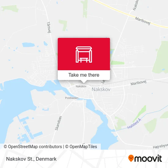 Nakskov St. map