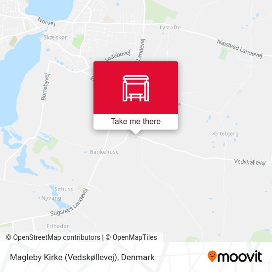 Magleby Kirke (Vedskøllevej) map