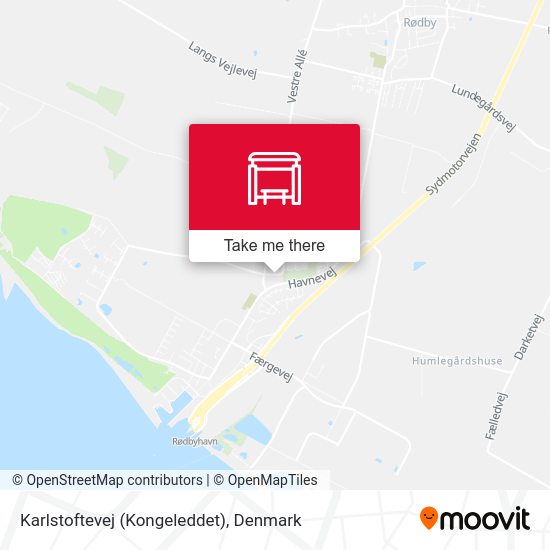 Karlstoftevej (Kongeleddet) map
