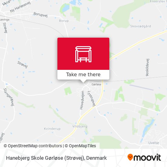 Hanebjerg Skole Gørløse (Strøvej) map