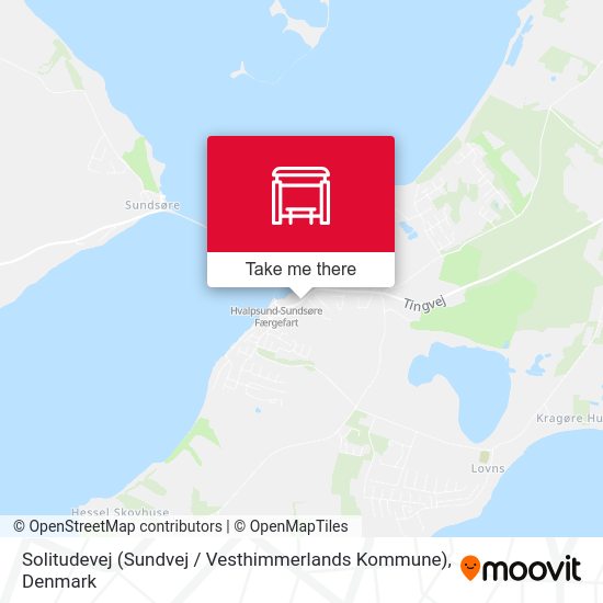 Solitudevej (Sundvej / Vesthimmerlands Kommune) map
