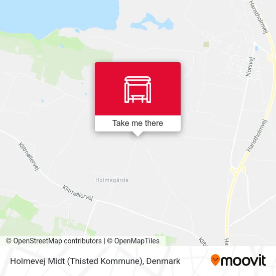 Holmevej Midt (Thisted Kommune) map