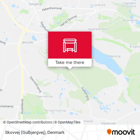 Skovvej (Gulbjergvej) map