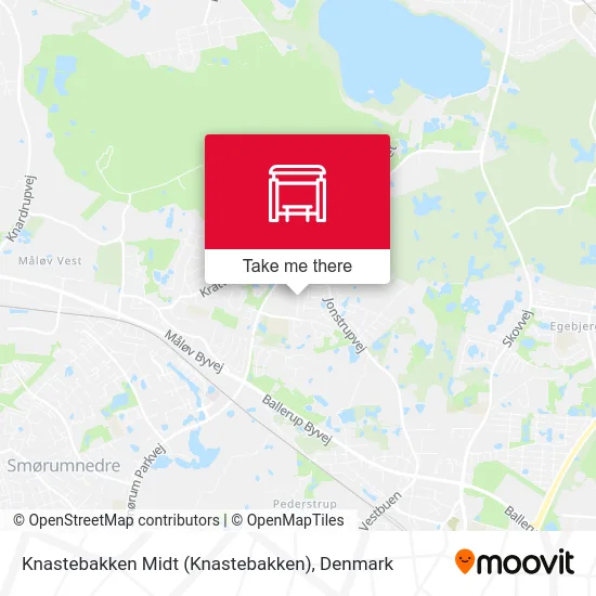 Knastebakken Midt map