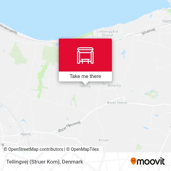Tellingvej (Struer Kom) map