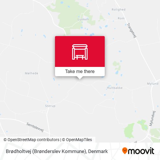 Brødholtvej (Brønderslev Kommune) map