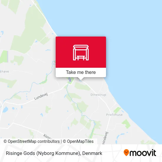 Risinge Gods (Nyborg Kommune) map