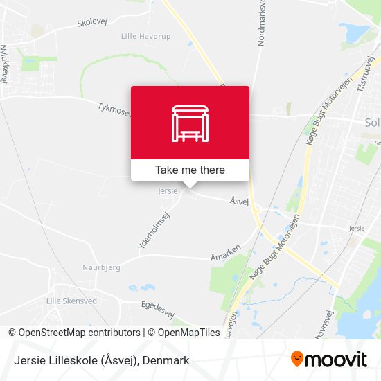 Jersie Lilleskole (Åsvej) map