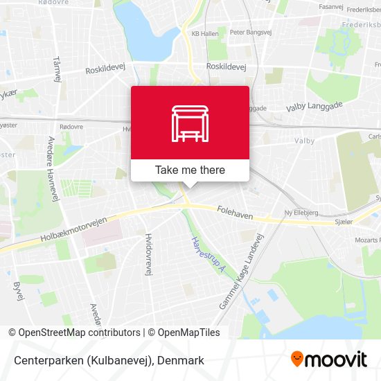 Centerparken (Kulbanevej) map