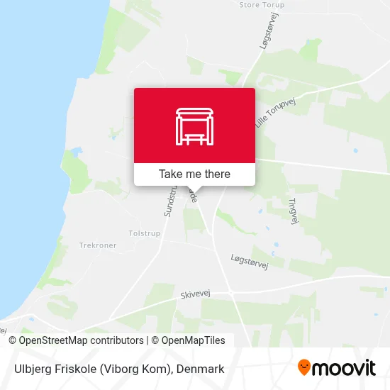 Ulbjerg Friskole (Viborg Kom) map
