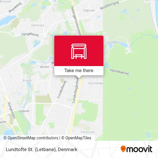 Lundtofte St. (Letbane) map