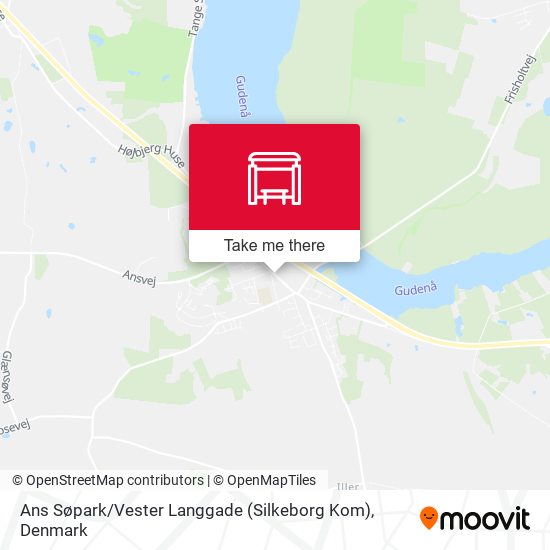 Ans Søpark / Vester Langgade (Silkeborg Kom) map