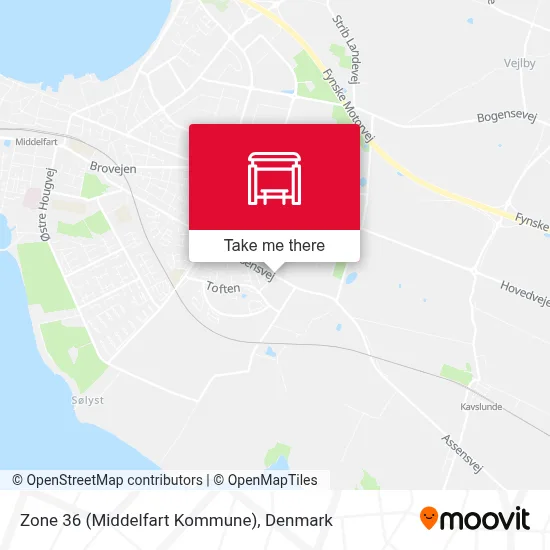 Zone 36 (Middelfart Kommune) map
