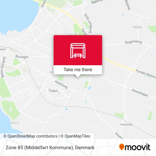Zone 85 (Middelfart Kommune) map